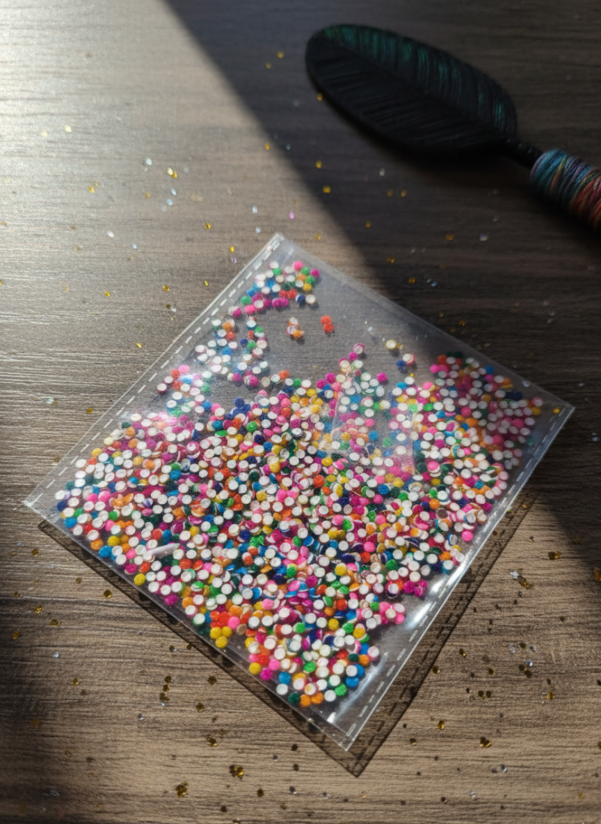 Vibrant Multi-Color Round Bindi Set