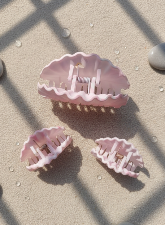 Aesthetic Mermaid Shell Hair clature set