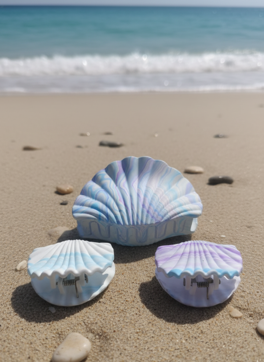 Aesthetic Mermaid Shell Hair Clature
