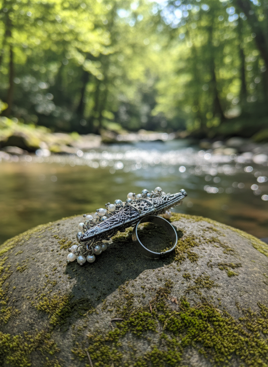 Royal Heritage Pearl Ring