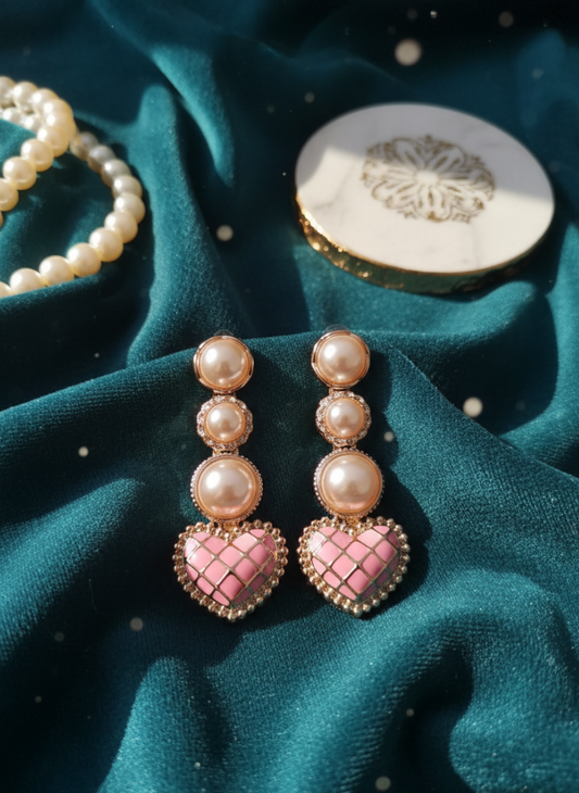 Delicate Pink Acrylic Petal Hair Clips- set of 3