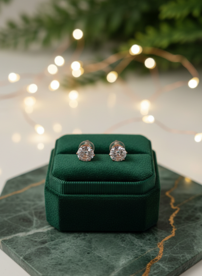 Everyday Stud Earring Bundle | Romantic Heart, Pearl, and Crystal Set