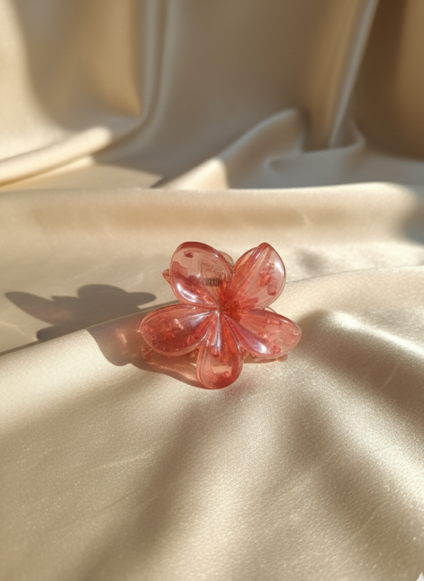 Aesthetic Flower Hair Accessories (6-Pack) - Small Claws